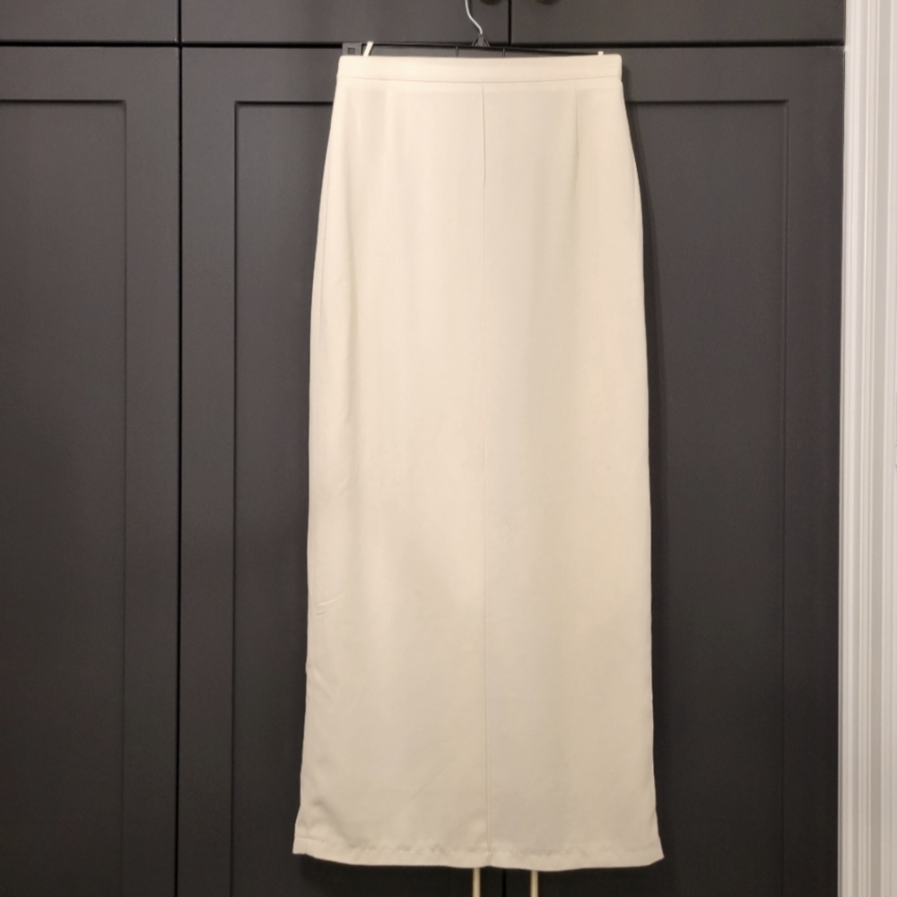 Long Maxi Column Skirt